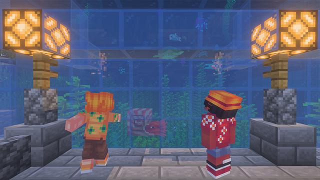 Screenshot of the Minecraft Bedrock Marketplace product Extreme Survival : Ocean Fortress created by The Craft Stars.