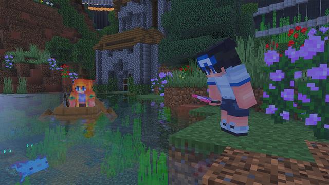 Screenshot of the Minecraft Bedrock Marketplace product Extreme Survival : Ocean Fortress created by The Craft Stars.