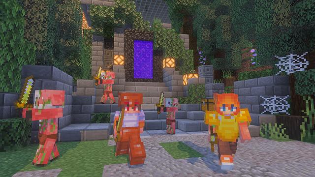 Screenshot of the Minecraft Bedrock Marketplace product Extreme Survival : Ocean Fortress created by The Craft Stars.