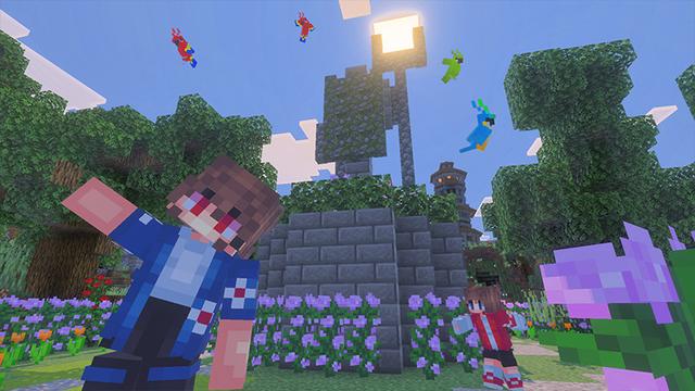 Screenshot of the Minecraft Bedrock Marketplace product Extreme Survival : Ocean Fortress created by The Craft Stars.