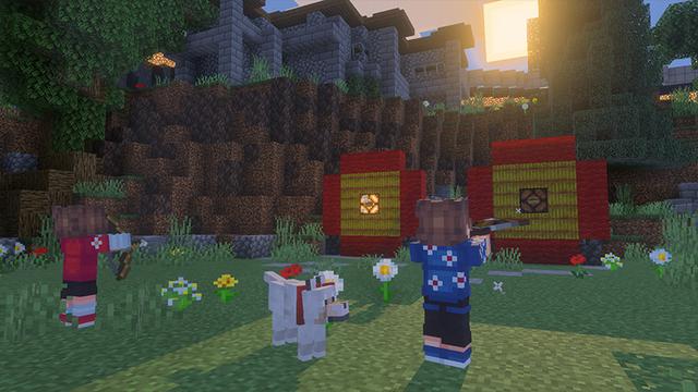 Screenshot of the Minecraft Bedrock Marketplace product Extreme Survival : Ocean Fortress created by The Craft Stars.