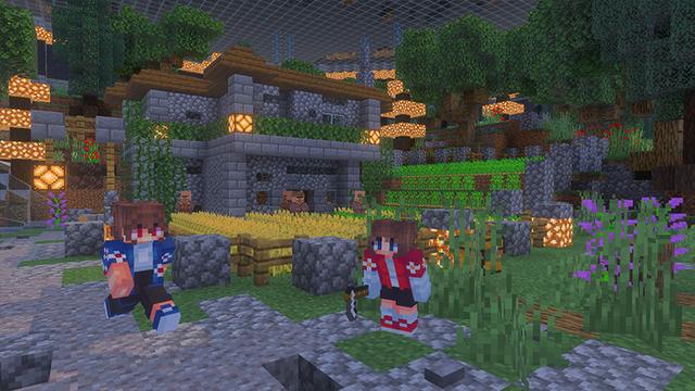 Screenshot of the Minecraft Bedrock Marketplace product Extreme Survival : Ocean Fortress created by The Craft Stars.