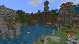 Screenshot of the Minecraft Bedrock Marketplace product ExtremeSurvival:Ocean Fortress created by The Craft Stars.