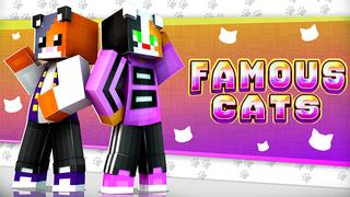 Thumbnail of the Minecraft Bedrock Marketplace product Famous Cats created by The Craft Stars.
