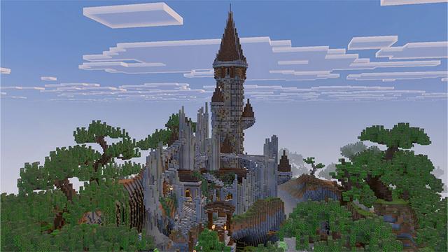 Screenshot of the Minecraft Bedrock Marketplace product Forbidden Castle created by The Craft Stars.
