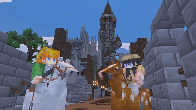 Screenshot of the Minecraft Bedrock Marketplace product Forbidden Castle created by The Craft Stars.