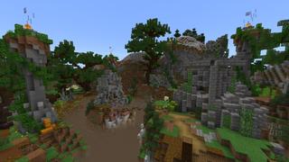 Screenshot of the Minecraft Bedrock Marketplace product Forbidden Castle created by The Craft Stars.