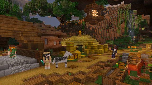 Screenshot of the Minecraft Bedrock Marketplace product Forbidden Castle created by The Craft Stars.