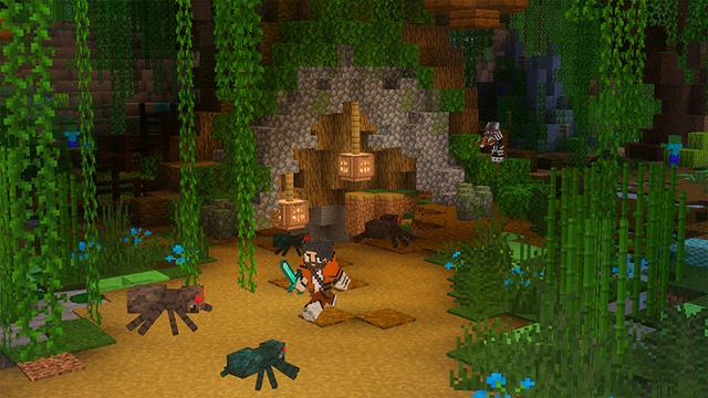 Screenshot of the Minecraft Bedrock Marketplace product Forbidden Castle created by The Craft Stars.