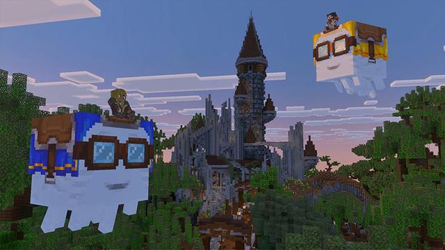 Screenshot of the Minecraft Bedrock Marketplace product Forbidden Castle created by The Craft Stars.