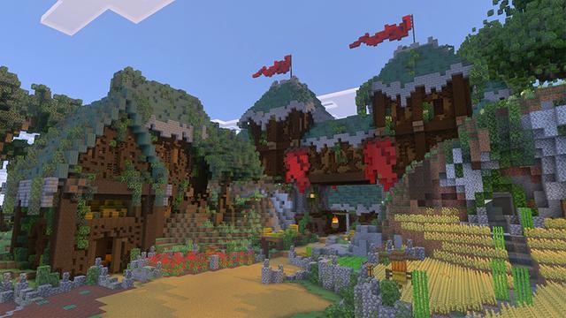 Screenshot of the Minecraft Bedrock Marketplace product Forbidden Fortress created by The Craft Stars.