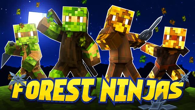 Thumbnail of the Minecraft Bedrock Marketplace product Forest Ninjas created by The Craft Stars.