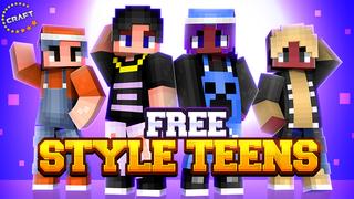 Thumbnail of the Minecraft Bedrock Marketplace product Free Style Teens created by The Craft Stars.