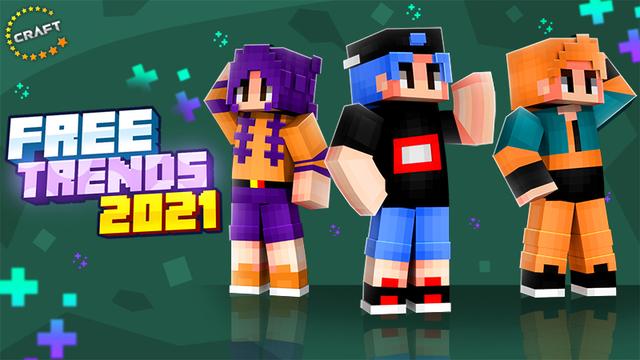 Thumbnail of the Minecraft Bedrock Marketplace product Free Trends 2021 created by The Craft Stars.