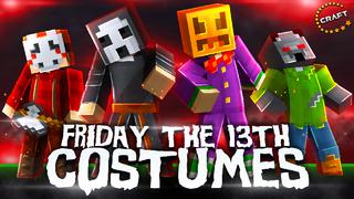 Thumbnail of the Minecraft Bedrock Marketplace product Friday the 13th Costumes created by The Craft Stars.