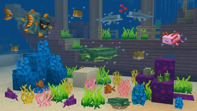 Screenshot of the Minecraft Bedrock Marketplace product Garden of Life created by The Craft Stars.
