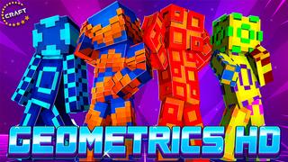 Thumbnail of the Minecraft Bedrock Marketplace product Geometrics HD created by The Craft Stars.