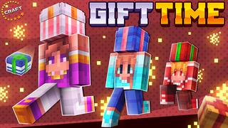 Thumbnail of the Minecraft Bedrock Marketplace product Gift Time created by The Craft Stars.