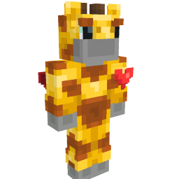 Thumbnail of the Minecraft Bedrock Marketplace product Giraffe Pajamas created by The Craft Stars.