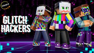 Thumbnail of the Minecraft Bedrock Marketplace product Glitch Hackers created by The Craft Stars.
