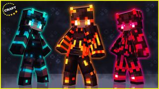 Thumbnail of the Minecraft Bedrock Marketplace product Glow Demons created by The Craft Stars.