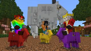 Screenshot of the Minecraft Bedrock Marketplace product Goat Simulator created by The Craft Stars.