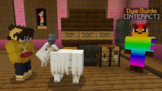 Screenshot of the Minecraft Bedrock Marketplace product Goat Simulator created by The Craft Stars.