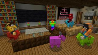 Screenshot of the Minecraft Bedrock Marketplace product Goat Simulator created by The Craft Stars.
