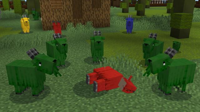 Screenshot of the Minecraft Bedrock Marketplace product Goat Simulator created by The Craft Stars.