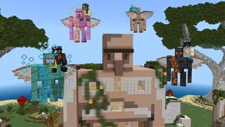 Screenshot of the Minecraft Bedrock Marketplace product Golem Simulator created by The Craft Stars.