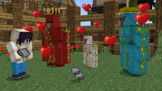 Screenshot of the Minecraft Bedrock Marketplace product Golem Simulator created by The Craft Stars.