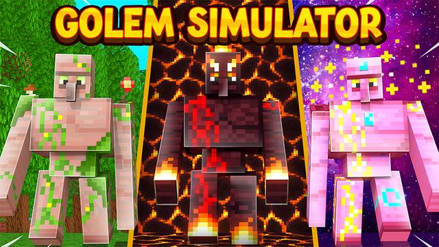 Thumbnail of the Minecraft Bedrock Marketplace product Golem Simulator created by The Craft Stars.