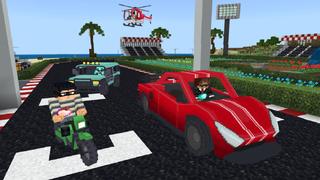 Screenshot of the Minecraft Bedrock Marketplace product Hacker vs Robber created by The Craft Stars.