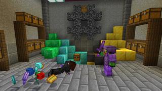 Screenshot of the Minecraft Bedrock Marketplace product Hacker vs Server Admin created by The Craft Stars.