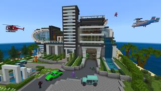 Screenshot of the Minecraft Bedrock Marketplace product Hacker vs Server Admin created by The Craft Stars.