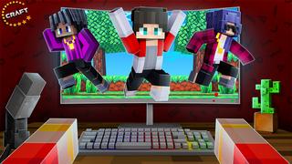 Thumbnail of the Minecraft Bedrock Marketplace product Hard-Core YouTubers created by The Craft Stars.