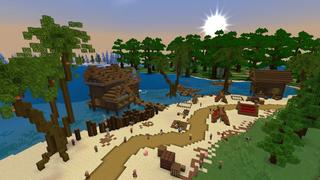 Screenshot of the Minecraft Bedrock Marketplace product Hardcore Survival - N. America created by The Craft Stars.