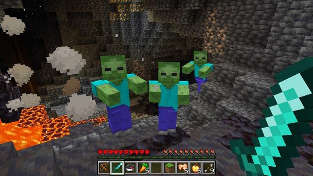 Screenshot of the Minecraft Bedrock Marketplace product HARDCORE - VOLCANO ISLAND created by The Craft Stars.
