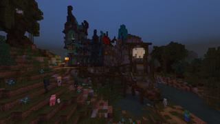 Screenshot of the Minecraft Bedrock Marketplace product Haunted River created by The Craft Stars.