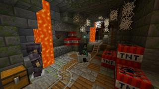 Screenshot of the Minecraft Bedrock Marketplace product Haunted River created by The Craft Stars.