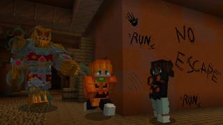 Screenshot of the Minecraft Bedrock Marketplace product Haunted Secret Base created by The Craft Stars.