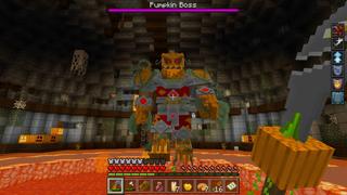 Screenshot of the Minecraft Bedrock Marketplace product Haunted Secret Base created by The Craft Stars.