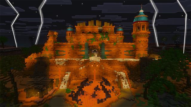 Screenshot of the Minecraft Bedrock Marketplace product Haunted Temple created by The Craft Stars.