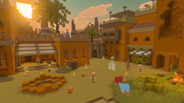 Screenshot of the Minecraft Bedrock Marketplace product Haunted Temple created by The Craft Stars.