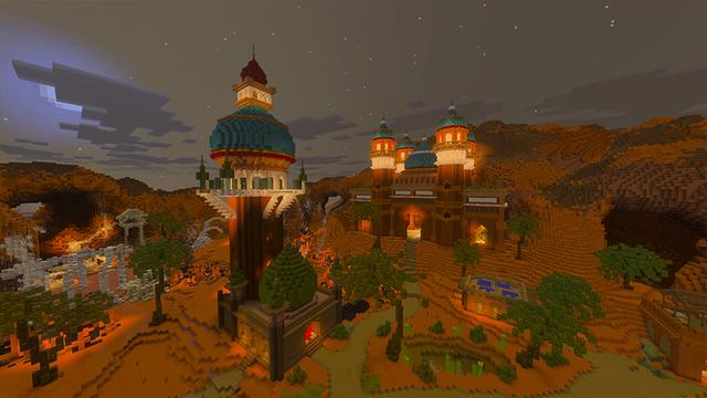 Screenshot of the Minecraft Bedrock Marketplace product Haunted Temple created by The Craft Stars.