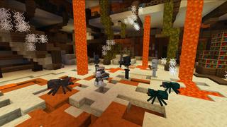 Screenshot of the Minecraft Bedrock Marketplace product Haunted Temple created by The Craft Stars.