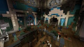 Screenshot of the Minecraft Bedrock Marketplace product Haunted Winter Castle created by The Craft Stars.