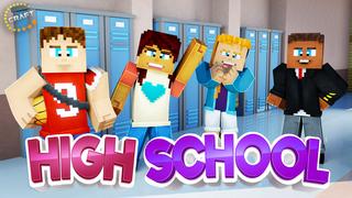 Thumbnail of the Minecraft Bedrock Marketplace product High School created by The Craft Stars.
