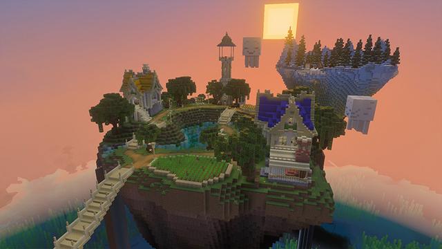 Screenshot of the Minecraft Bedrock Marketplace product How To Live In a Happy Ghast? created by The Craft Stars.