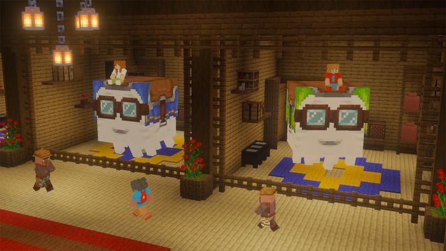 Screenshot of the Minecraft Bedrock Marketplace product How To Live In a Happy Ghast? created by The Craft Stars.